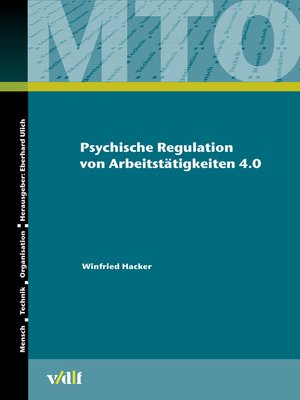 cover image of Psychische Regulation von Arbeitstätigkeiten 4.0